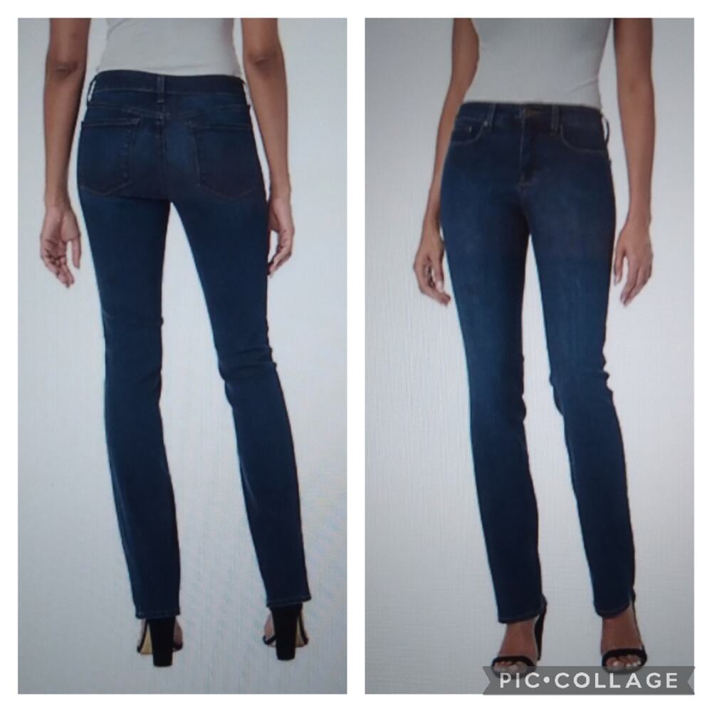 J426 NYDJ 10" Rise Straight Leg sz 8